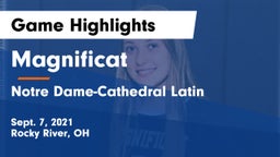 Magnificat  vs Notre Dame-Cathedral Latin  Game Highlights - Sept. 7, 2021