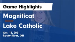 Magnificat  vs Lake Catholic  Game Highlights - Oct. 13, 2021