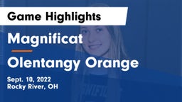 Magnificat  vs Olentangy Orange Game Highlights - Sept. 10, 2022
