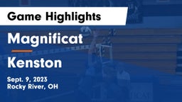 Magnificat  vs Kenston  Game Highlights - Sept. 9, 2023