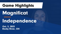 Magnificat  vs Independence  Game Highlights - Oct. 3, 2023