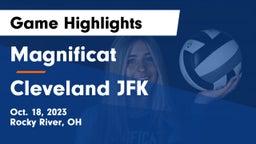 Magnificat  vs Cleveland JFK Game Highlights - Oct. 18, 2023