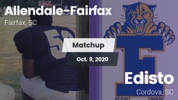 Matchup: Allendale-Fairfax vs. Edisto  2020