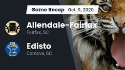 Recap: Allendale-Fairfax  vs. Edisto  2020