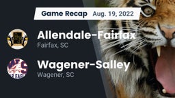 Recap: Allendale-Fairfax  vs. Wagener-Salley  2022
