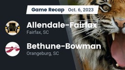 Recap: Allendale-Fairfax  vs. Bethune-Bowman  2023