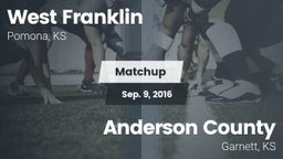 Matchup: West Franklin vs. Anderson County  2016
