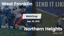Matchup: West Franklin vs. Northern Heights  2016