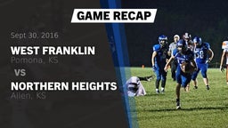 Recap: West Franklin  vs. Northern Heights  2016