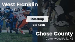 Matchup: West Franklin vs. Chase County  2016
