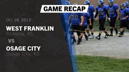 Recap: West Franklin  vs. Osage City  2013