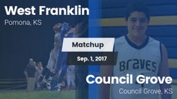 Matchup: West Franklin vs. Council Grove  2017