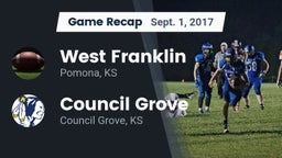 Recap: West Franklin  vs. Council Grove  2017