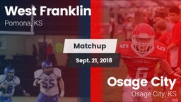 Matchup: West Franklin vs. Osage City  2018
