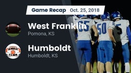 Recap: West Franklin  vs. Humboldt  2018