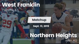 Matchup: West Franklin vs. Northern Heights  2019