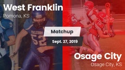 Matchup: West Franklin vs. Osage City  2019
