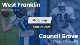 Matchup: West Franklin vs. Council Grove  2020