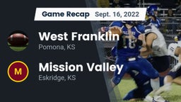 Recap: West Franklin  vs. Mission Valley  2022