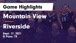 Mountain View  vs Riverside  Game Highlights - Sept. 17, 2021