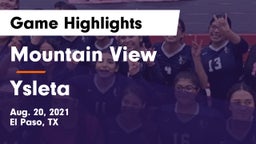 Mountain View  vs Ysleta  Game Highlights - Aug. 20, 2021
