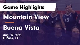Mountain View  vs Buena Vista  Game Highlights - Aug. 27, 2021