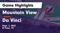 Mountain View  vs Da Vinci Game Highlights - Sept. 2, 2022