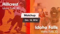 Matchup: Hillcrest vs. Idaho Falls  2016