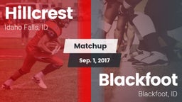 Matchup: Hillcrest vs. Blackfoot  2017