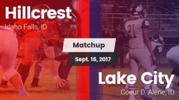 Matchup: Hillcrest vs. Lake City  2017