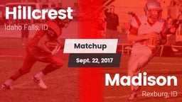 Matchup: Hillcrest vs. Madison  2017