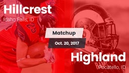 Matchup: Hillcrest vs. Highland  2017