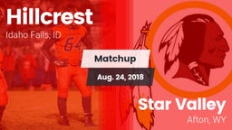 Matchup: Hillcrest vs. Star Valley  2018