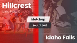 Matchup: Hillcrest vs. Idaho Falls  2018