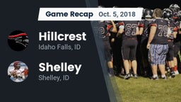 Recap: Hillcrest  vs. Shelley  2018