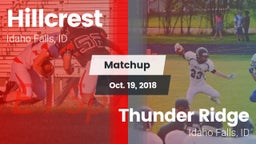 Matchup: Hillcrest vs. Thunder Ridge  2018