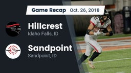 Recap: Hillcrest  vs. Sandpoint  2018