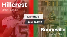 Matchup: Hillcrest vs. Bonneville  2019