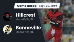 Recap: Hillcrest  vs. Bonneville  2019