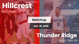 Matchup: Hillcrest vs. Thunder Ridge  2019