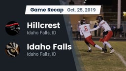 Recap: Hillcrest  vs. Idaho Falls  2019