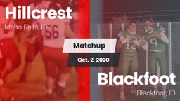 Matchup: Hillcrest vs. Blackfoot  2020