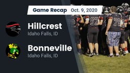 Recap: Hillcrest  vs. Bonneville  2020