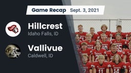 Recap: Hillcrest  vs. Vallivue  2021