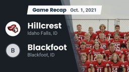 Recap: Hillcrest  vs. Blackfoot  2021