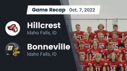 Recap: Hillcrest  vs. Bonneville  2022