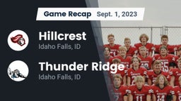 Recap: Hillcrest  vs. Thunder Ridge  2023