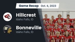 Recap: Hillcrest  vs. Bonneville  2023