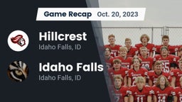Recap: Hillcrest  vs. Idaho Falls  2023