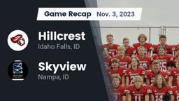 Recap: Hillcrest  vs. Skyview  2023